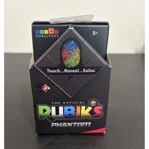 NEW Rubik's Phantom 3x3x3 Heat-Sensitive Color Reveal Cube/Twist Puzzle